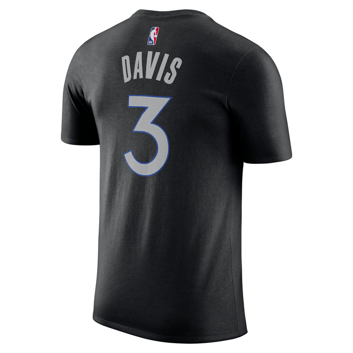 DALLAS MAVERICKS NIKE 2025-26 CITY EDITION ANTHONY DAVIS NAME & NUMBER TEE