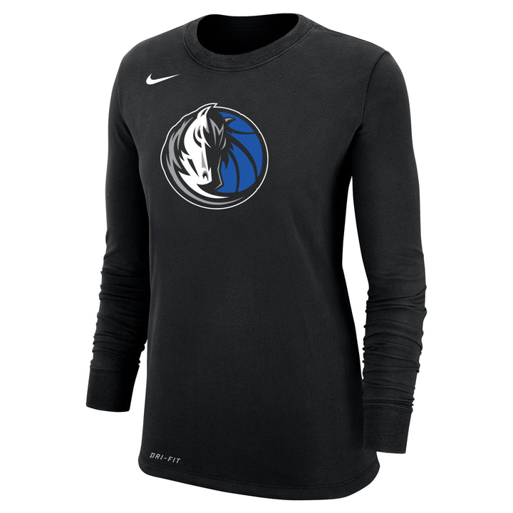 DALLAS MAVERICKS NIKE 2022 WOMENS DRI-FIT LONGSLEEVE TEE