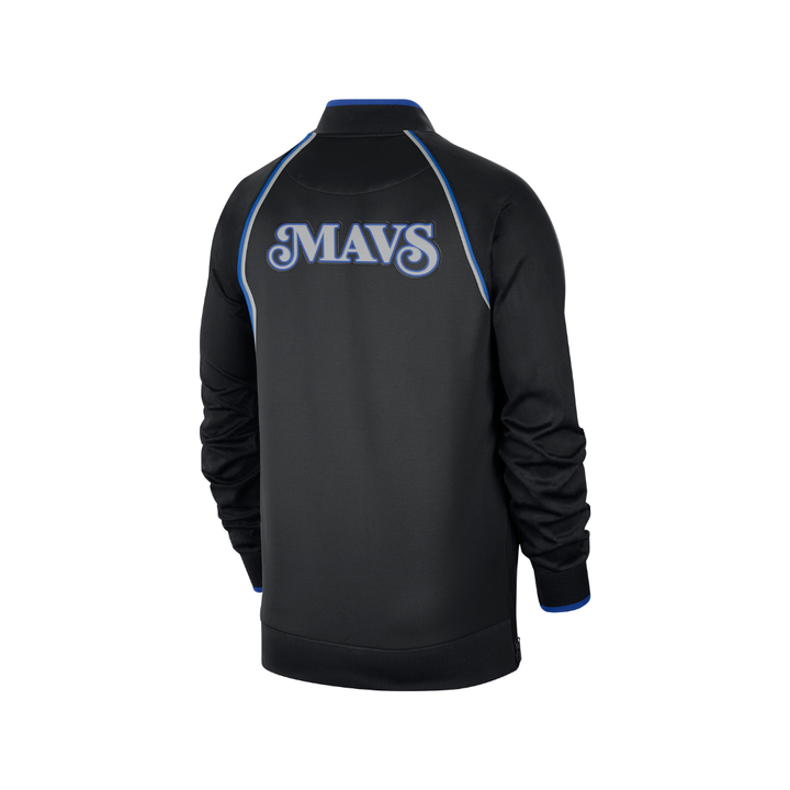 DALLAS MAVERICKS NIKE CITY EDITION BLACK JACKET