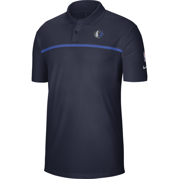 DALLAS MAVERICKS NIKE 20-21 STATEMENT NAVY POLO