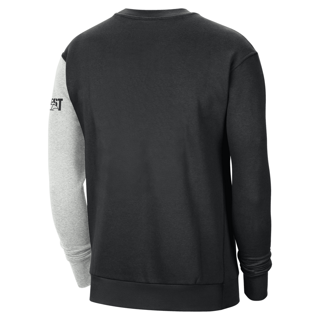 DALLAS MAVERICKS NIKE 2022 COURTSIDE GX LONGSLEEVE CREW