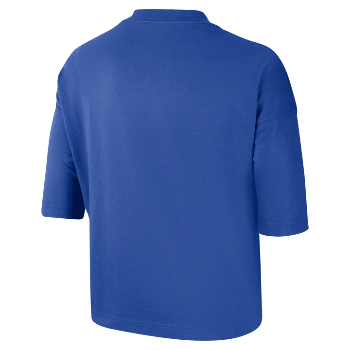 DALLAS MAVERICKS NIKE WOMEN'S COURTSIDE BOXY CROPPED TEE