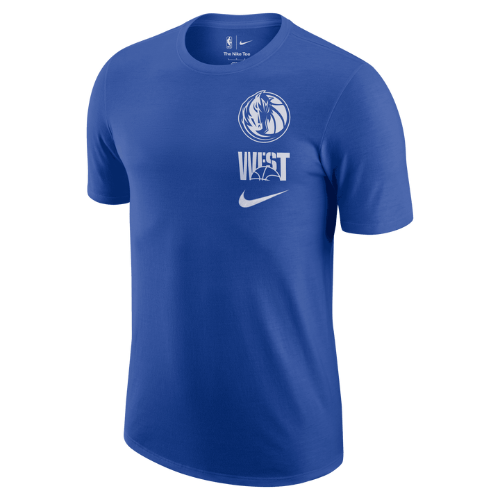 DALLAS MAVERICKS NIKE 2022 COURTSIDE VS BLOCK TEE