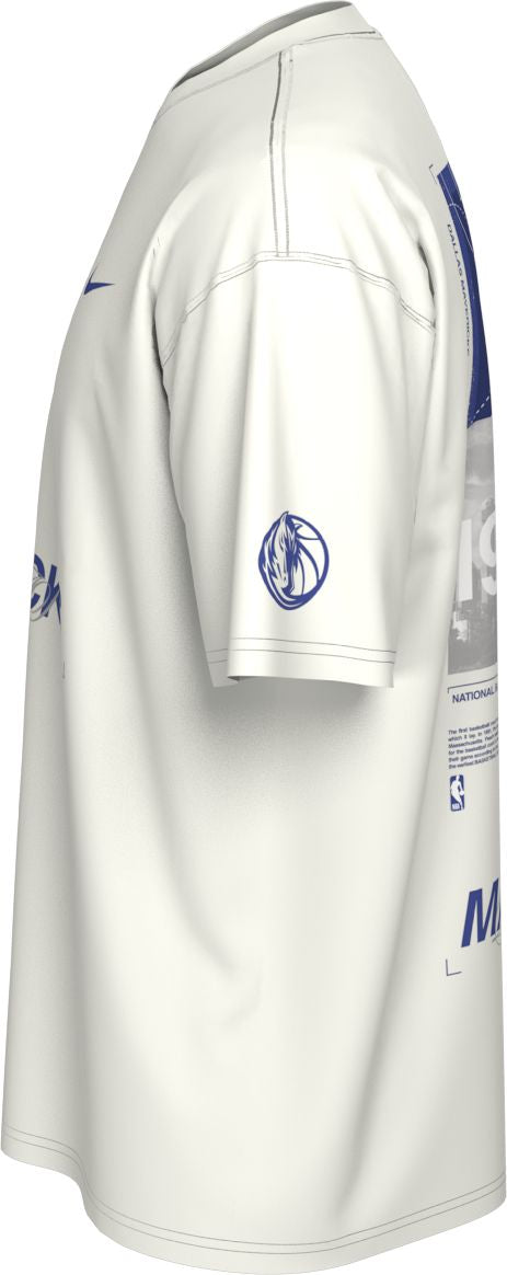 DALLAS MAVERICKS NIKE GRAPHIC SKYLINE SHORT SLEEVE TEE