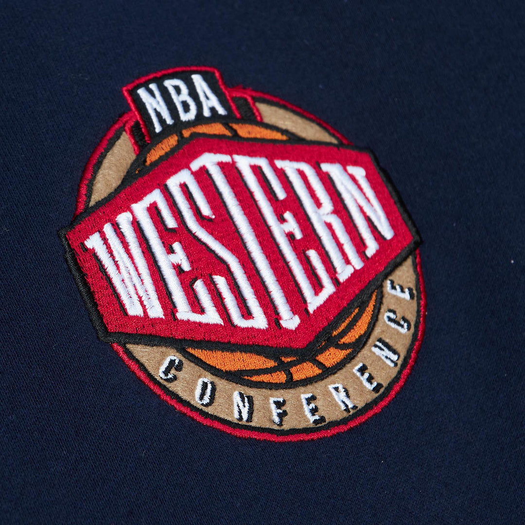 DALLAS MAVERICKS MITCHELL & NESS 2022 HARDWOOD CLASSIC NAVY HOODIE