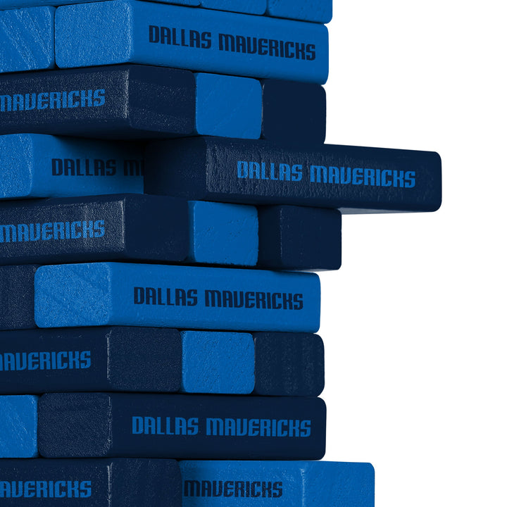 DALLAS MAVERICKS FOREVER COLLECTIBLES 2022 JENGA BLOCK GAME