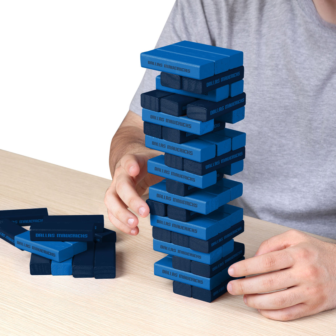 DALLAS MAVERICKS FOREVER COLLECTIBLES 2022 JENGA BLOCK GAME