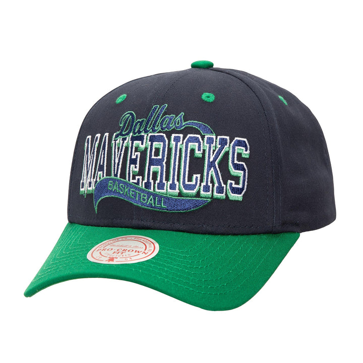 DALLAS MAVERICKS MICTHELL & NESS HARDWOOD CLASSIC SNAPACK CAP