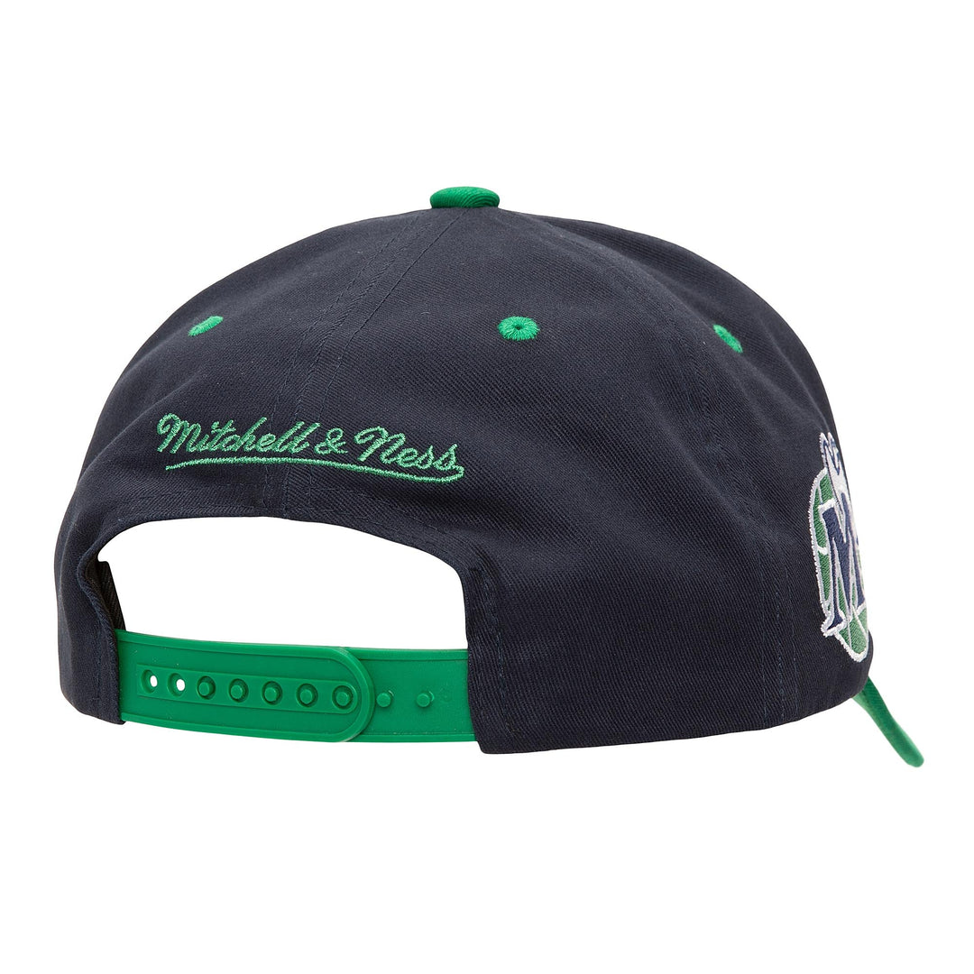 DALLAS MAVERICKS MICTHELL & NESS HARDWOOD CLASSIC SNAPACK CAP