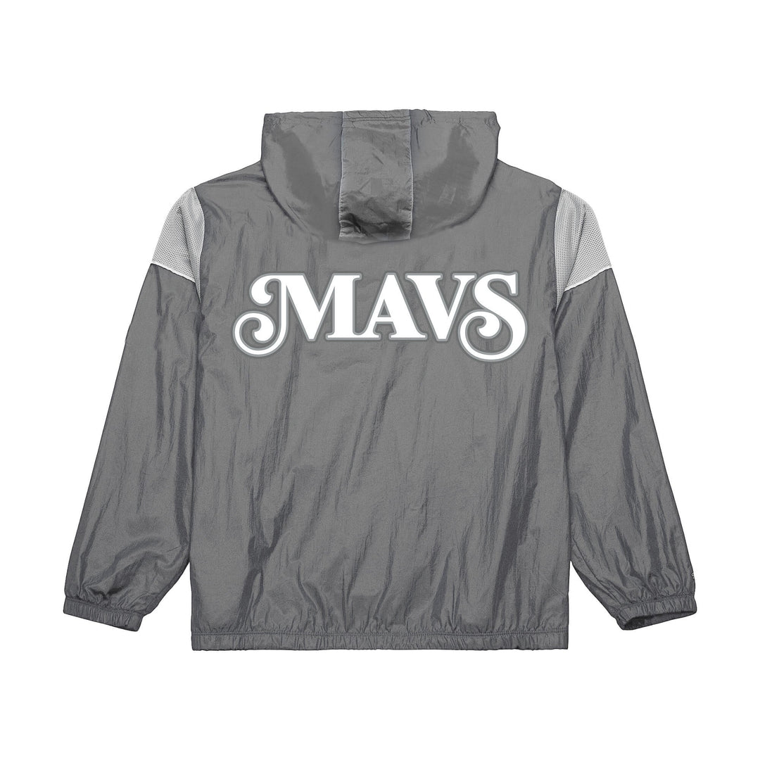 DALLAS MAVERICKS MITCHELL & NESS CITY EDITION 2024-25 GREY WINDBREAKER
