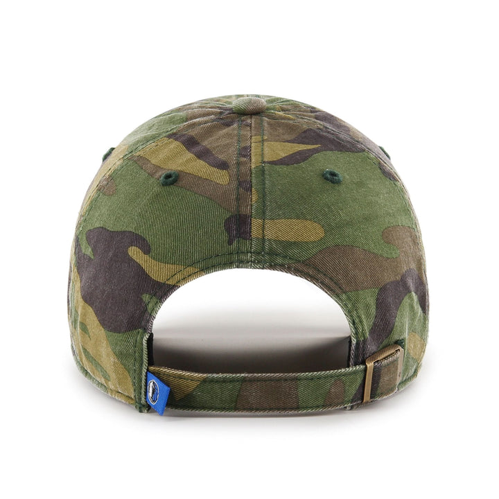 DALLAS MAVERICKS 47 BRAND HORSE HEAD CAMO CLEAN UP CAP