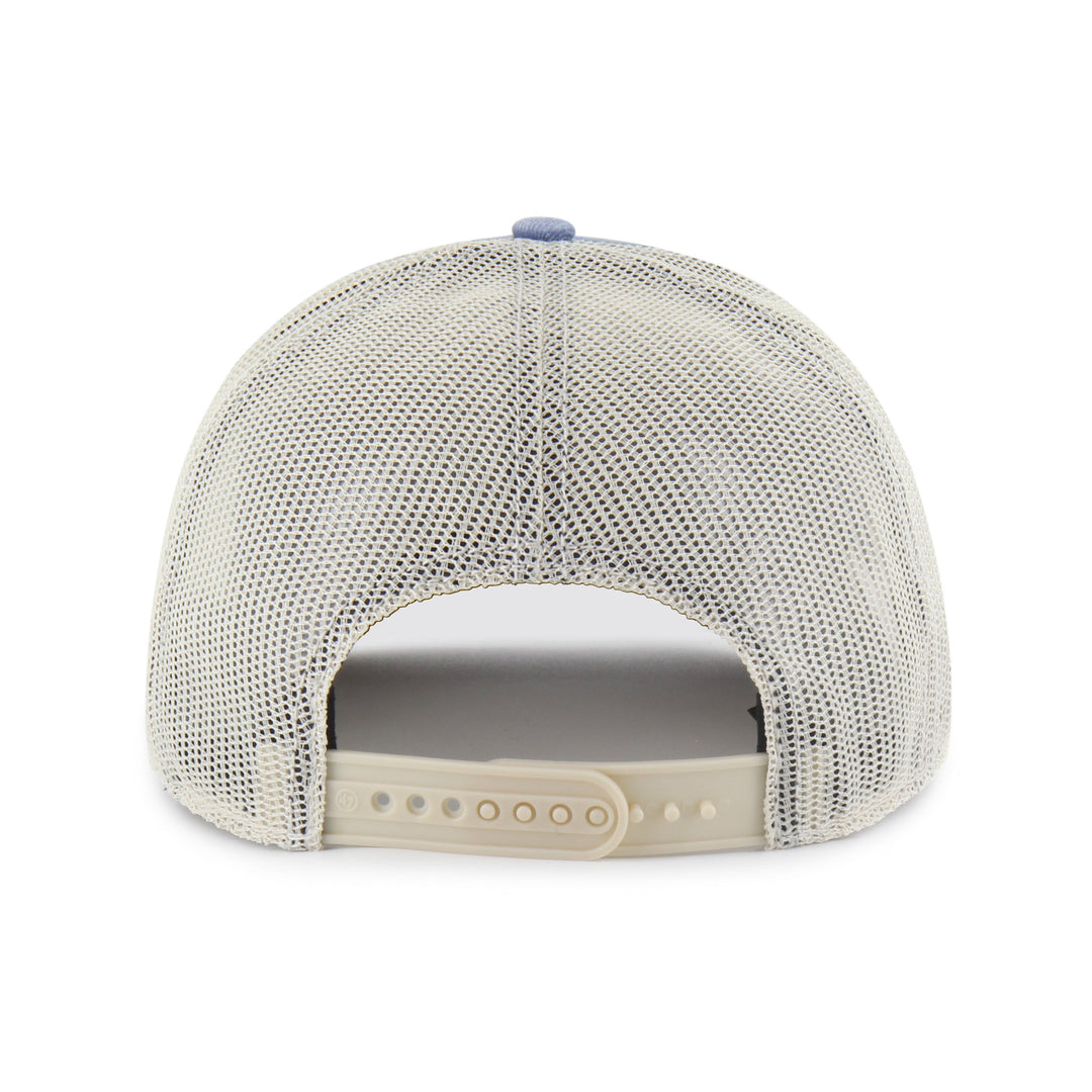 DALLAS MAVERICKS 47 BRAND PATCH TRUCKER CAP