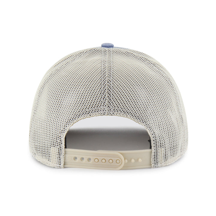 DALLAS MAVERICKS 47 BRAND PATCH TRUCKER CAP