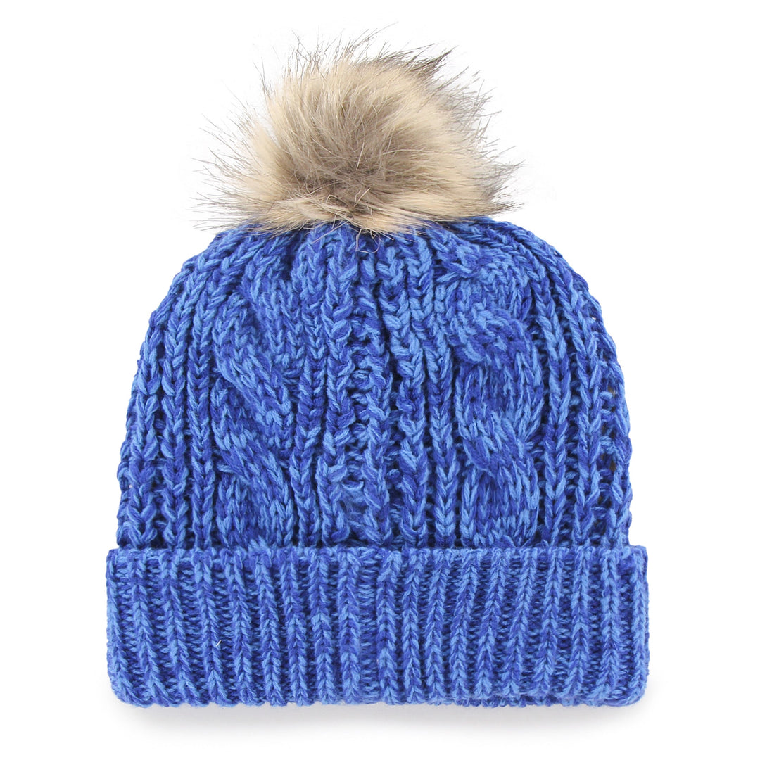 DALLAS MAVERICKS 47 BRAND WOMENS HORSE HEAD MEEKO ROYAL CUFF KNIT