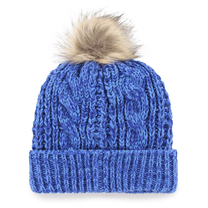 DALLAS MAVERICKS 47 BRAND WOMENS HORSE HEAD MEEKO ROYAL CUFF KNIT