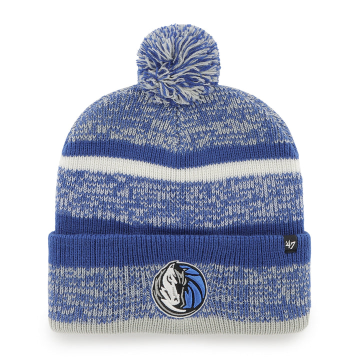 DALLAS MAVERICKS 47 BRAND HORSE HEAD NORTHWARD ROYAL CUFF KNIT