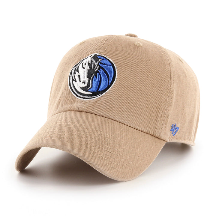 DALLAS MAVERICKS 47 BRAND KHAKI ADJUSTABLE CAP