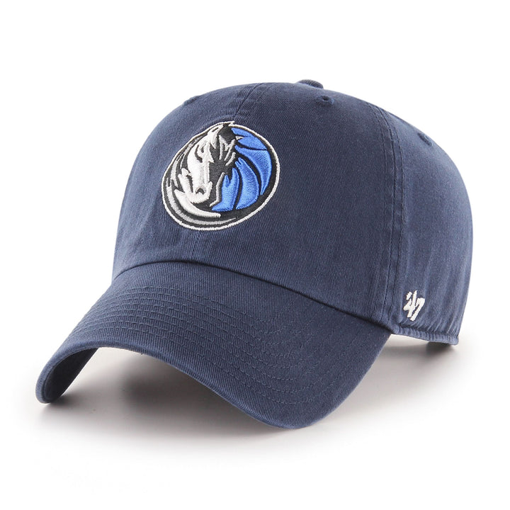 DALLAS MAVERICKS 47 BRAND NAVY HORSEHEAD CLEAN UP CAP