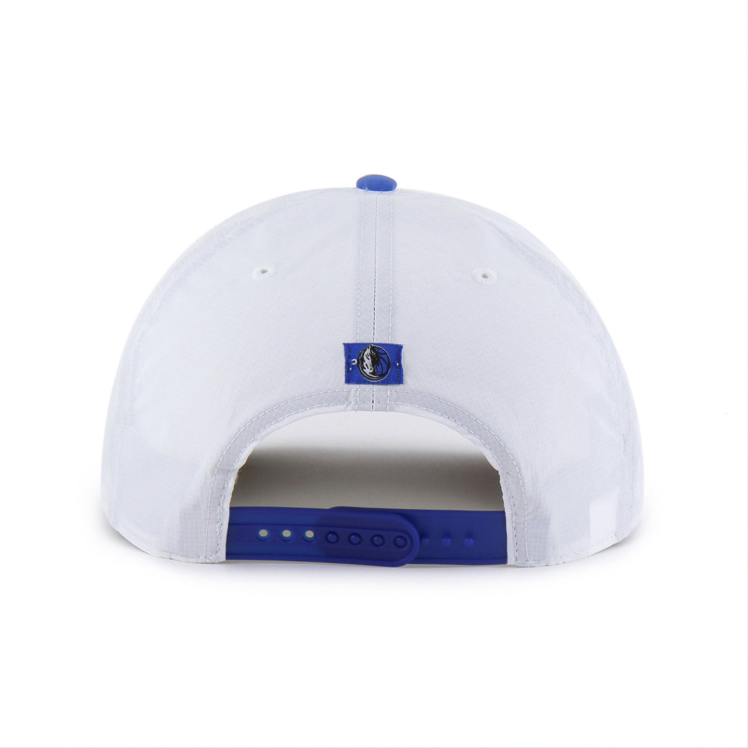 DALLAS MAVERICKS 47 BRAND WHITE HITCH SNAPBACK CAP