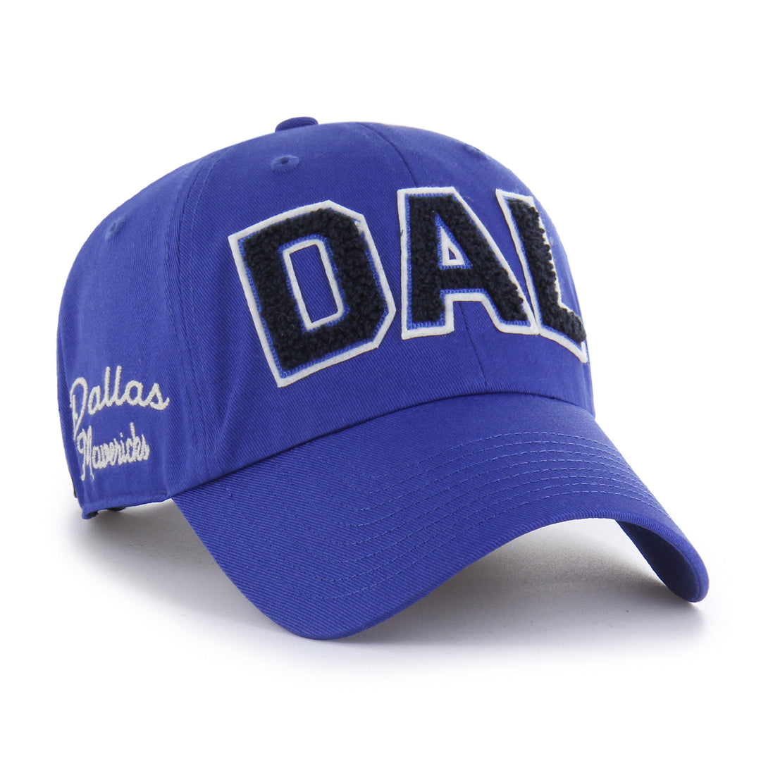 DALLAS MAVERICKS 47 BRAND ROYAL DAL CLEAN UP CAP