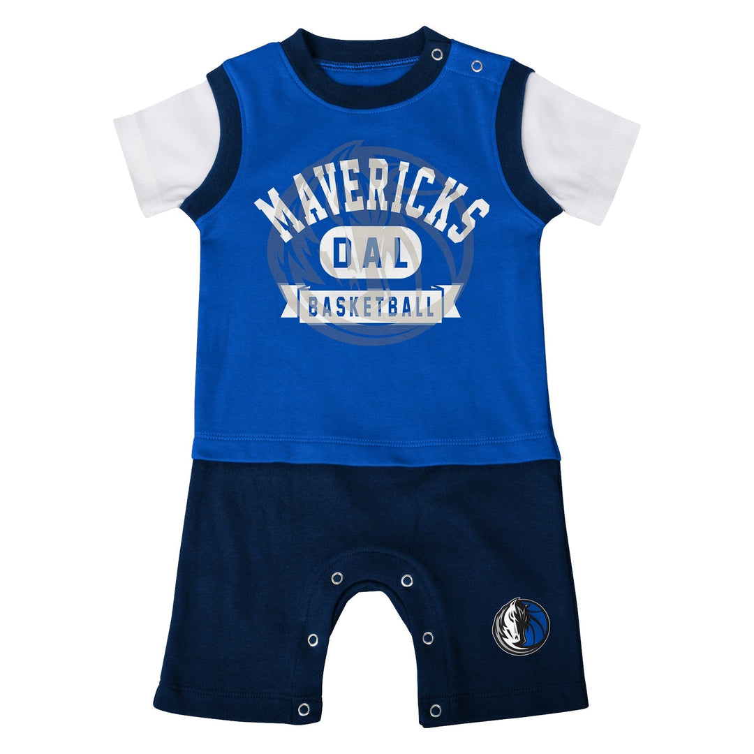 DALLAS MAVERICKS NIKE OUTERSTUFF TODDLER  ONESIE ROMPER