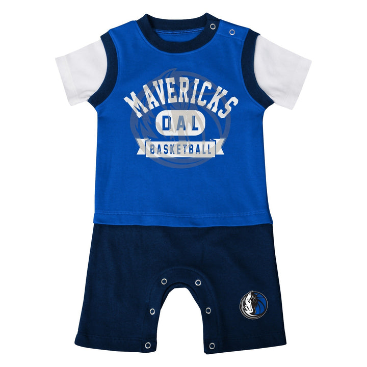 DALLAS MAVERICKS NIKE OUTERSTUFF TODDLER  ONESIE ROMPER