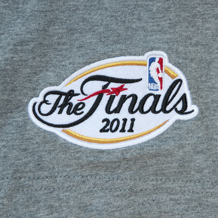 DALLAS MAVERICKS MITCHELL & NESS 2022 HARDWOOD CLASSIC GREY TEE