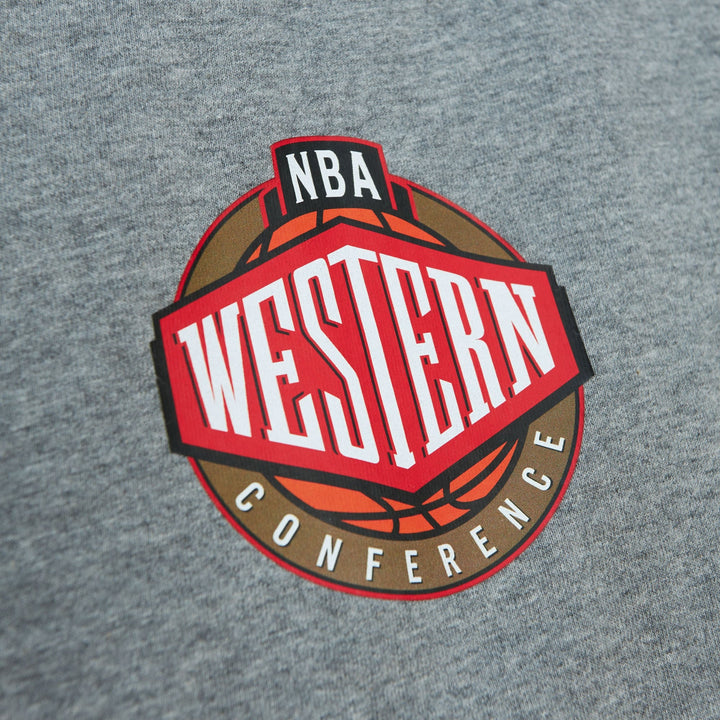 DALLAS MAVERICKS MITCHELL & NESS 2022 HARDWOOD CLASSIC GREY TEE