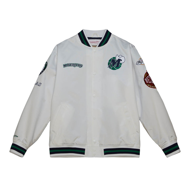 DALLAS MAVERICKS MITCHELL & NESS 2022 HARDWOOD CLASSIC SATIN JACKET