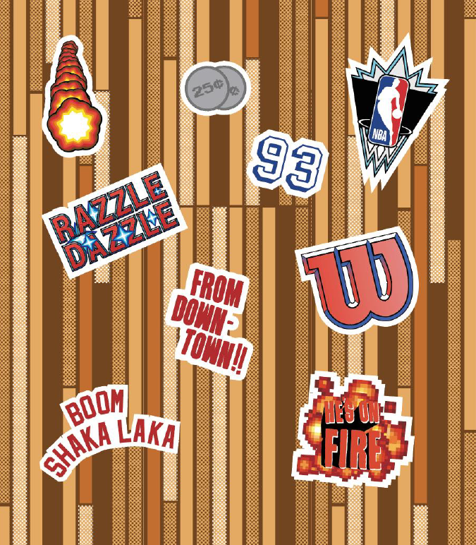 DALLAS MAVERICKS WILSON NBA JAM HOOP SET