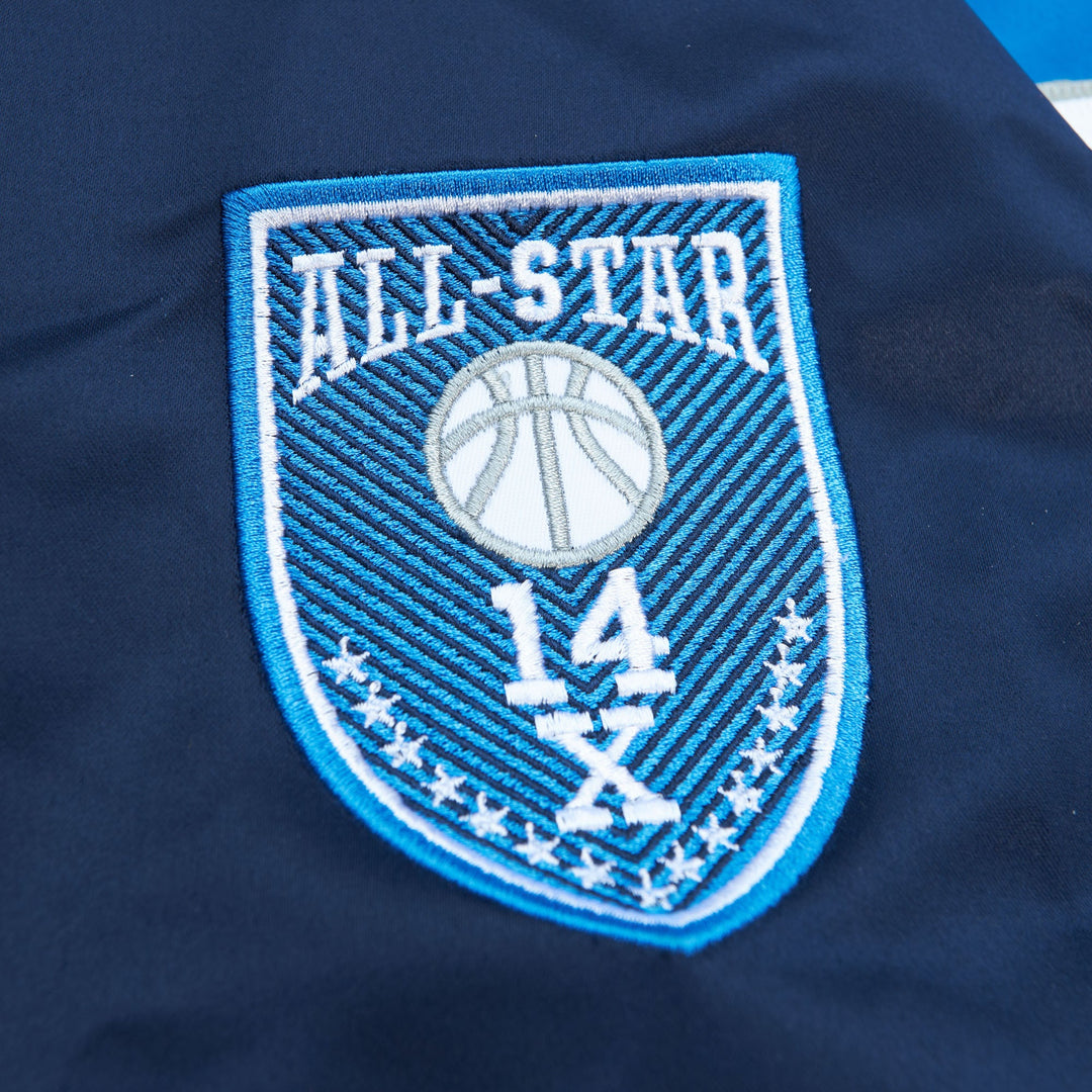 DALLAS MAVERICKS MITCHELL & NESS 2023 DIRK NOWITZKI HALL OF FAME SATIN JACKET