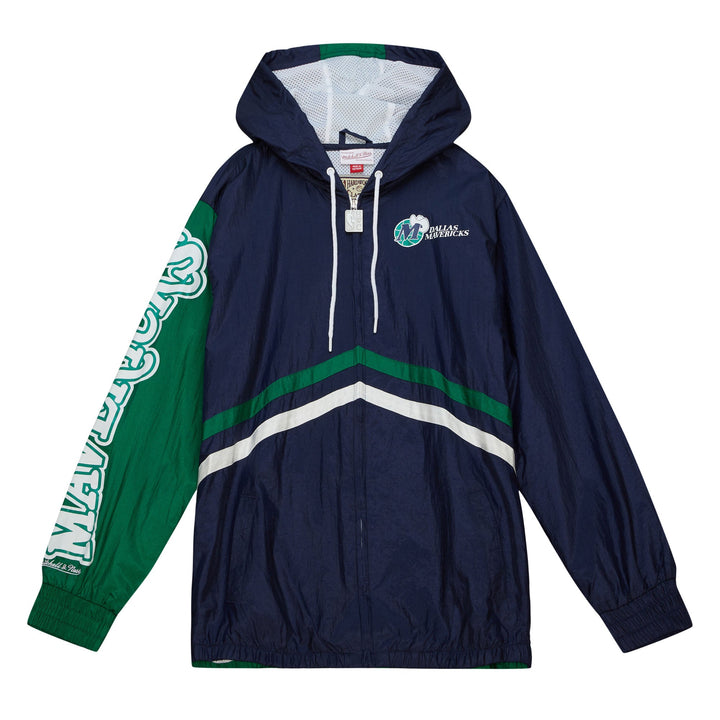 DALLAS MAVERICKS MITCHELL & NESS 2022 HARDWOOD CLASSIC M-HAT WINDBREAKER