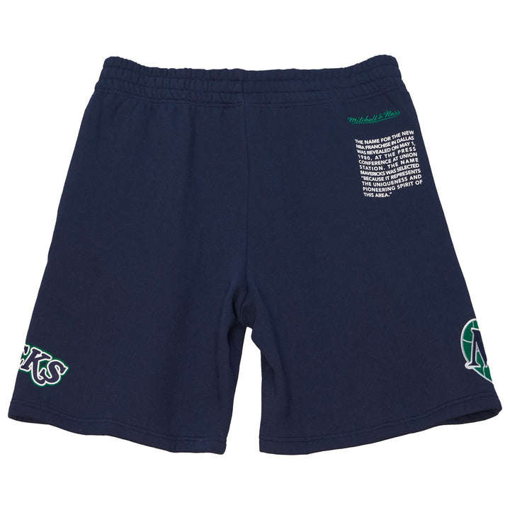 DALLAS MAVERICKS MITCHELL & NESS 2022 HARDWOOD CLASSIC ORIGINS SHORTS