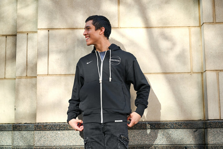 DALLAS MAVERICKS NIKE BLACK FULL-ZIP JACKET