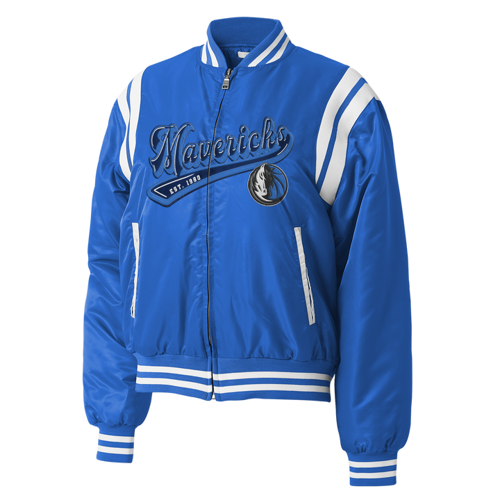 DALLAS MAVERICKS WEAR 2023 WOMENS BOMBER JACKET