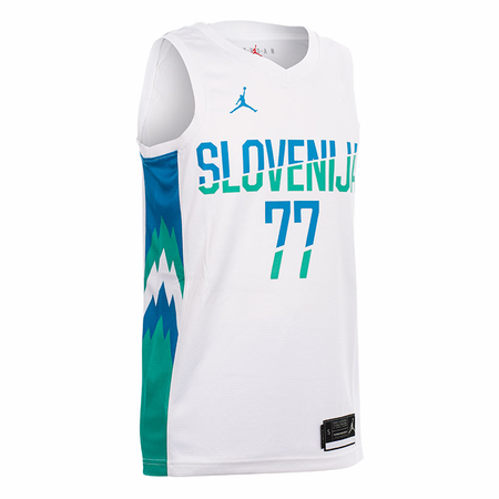 DALLAS MAVERICKS JORDAN BRAND 2022 LUKA DONČIĆ SLOVENIA SWINGMAN JERSEY