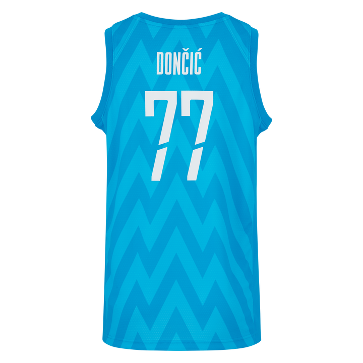 DALLAS MAVERICKS JORDAN BRAND 2023 LUKA DONČIĆ SLOVENIA JERSEY ROAD SWINGMAN JERSEY