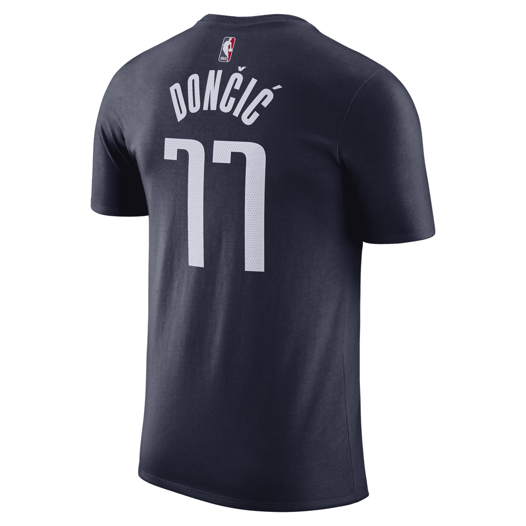 DALLAS MAVERICKS 2022-23 JORDAN STATEMENT DONČIĆ NAME & NUMBER TEE