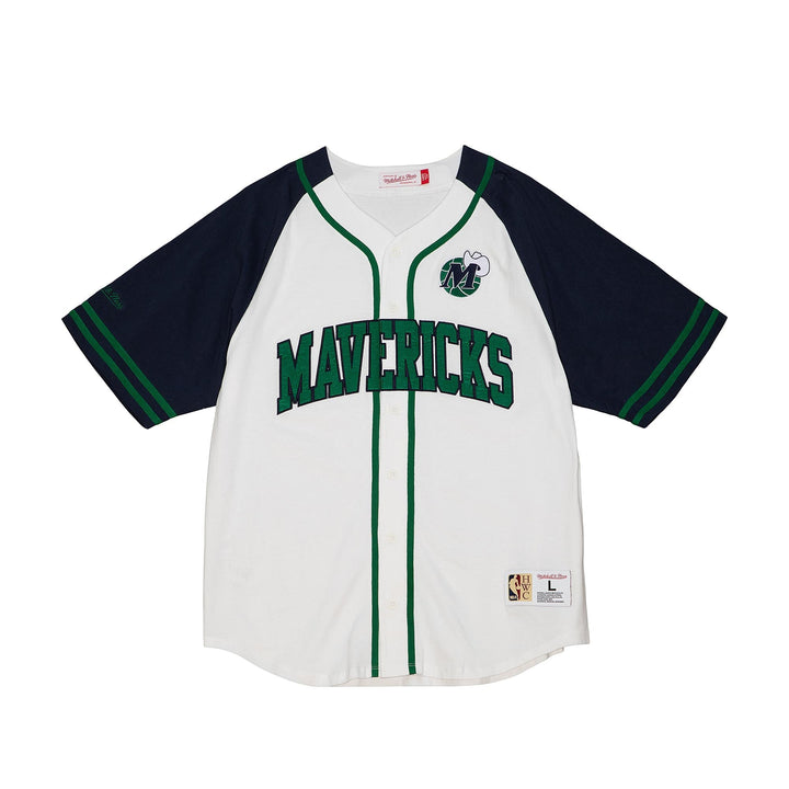 DALLAS MAVERICKS MITCHELL & NESS 2022 HARDWOOD CLASSIC FRONT BUTTON JERSEY