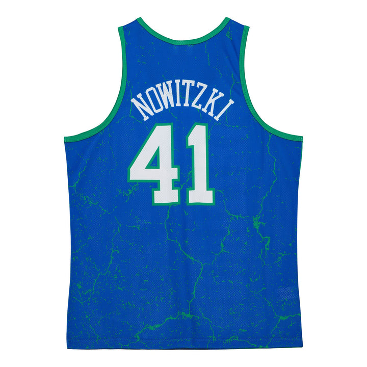DALLAS MAVERICKS MITCHELL & NESS 2022 HARDWOOD CLASSIC DIRK NOWITZKI MESH TANK TOP