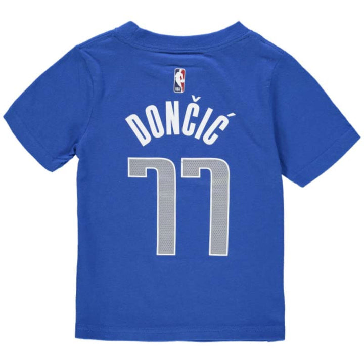 DALLAS MAVERICKS NIKE TODDLER LUKA DONČIĆ ICON NAME & NUMBER TEE