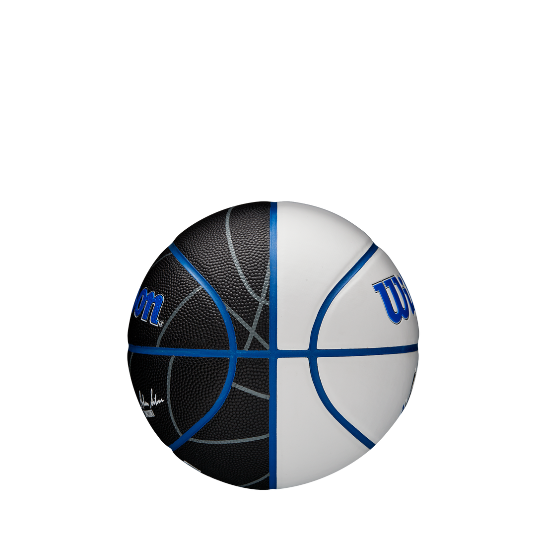 DALLAS MAVERICKS WILSON B3 MINI TEAM AUTOGRAPH BALL