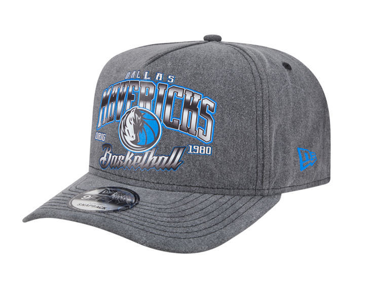 DALLAS MAVERICKS NEW ERA WASHED SNAPBACK CAP