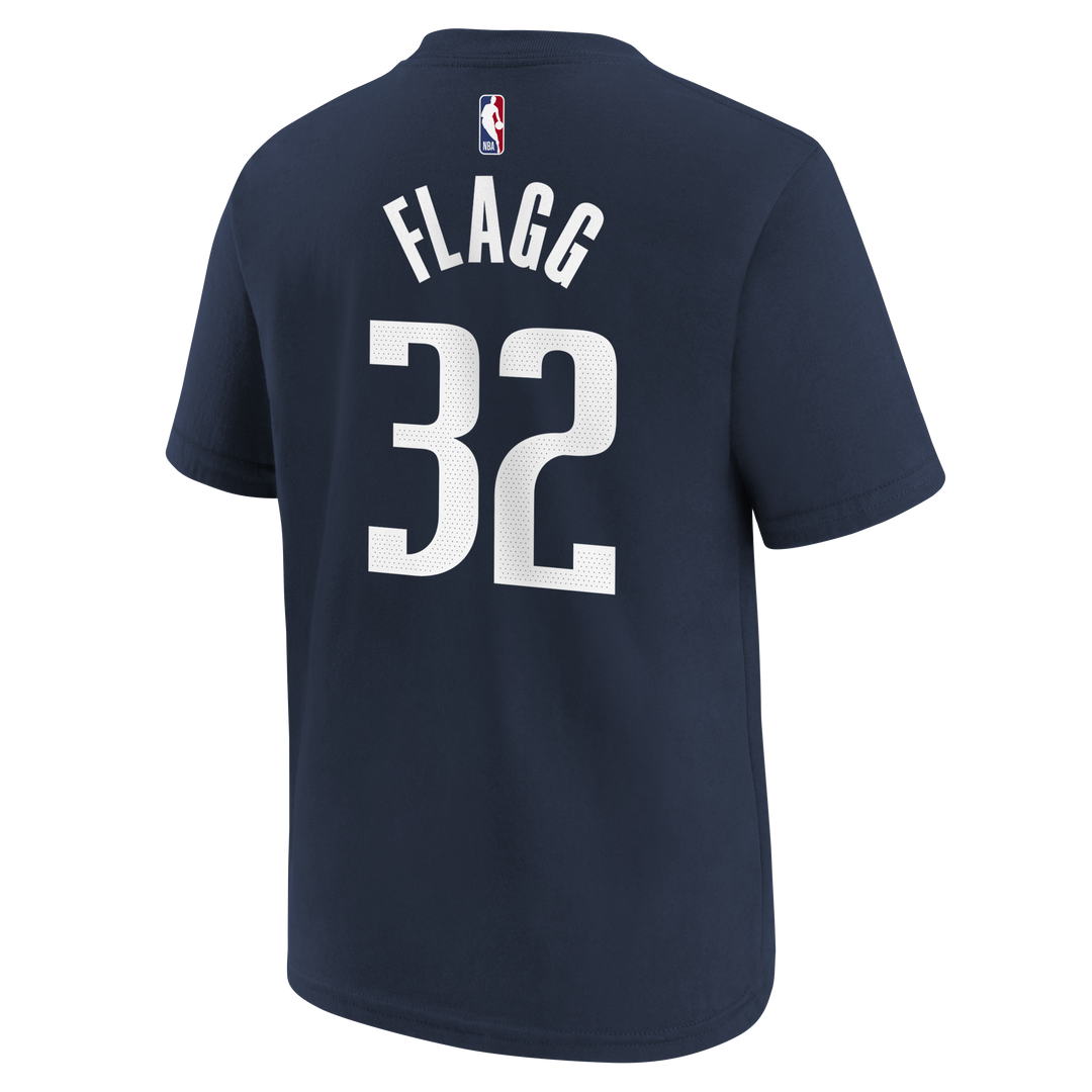 DALLAS MAVERICKS NIKE YOUTH STATEMENT COOPER FLAGG NAME & NUMBER TEE