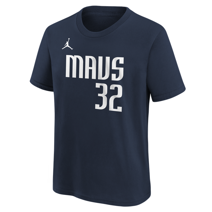 DALLAS MAVERICKS NIKE YOUTH STATEMENT COOPER FLAGG NAME & NUMBER TEE