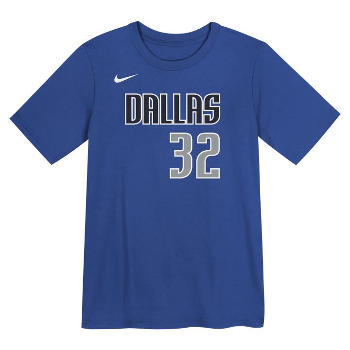 DALLAS MAVERICKS NIKE KIDS ICON COOPER FLAGG NAME & NUMBER TEE