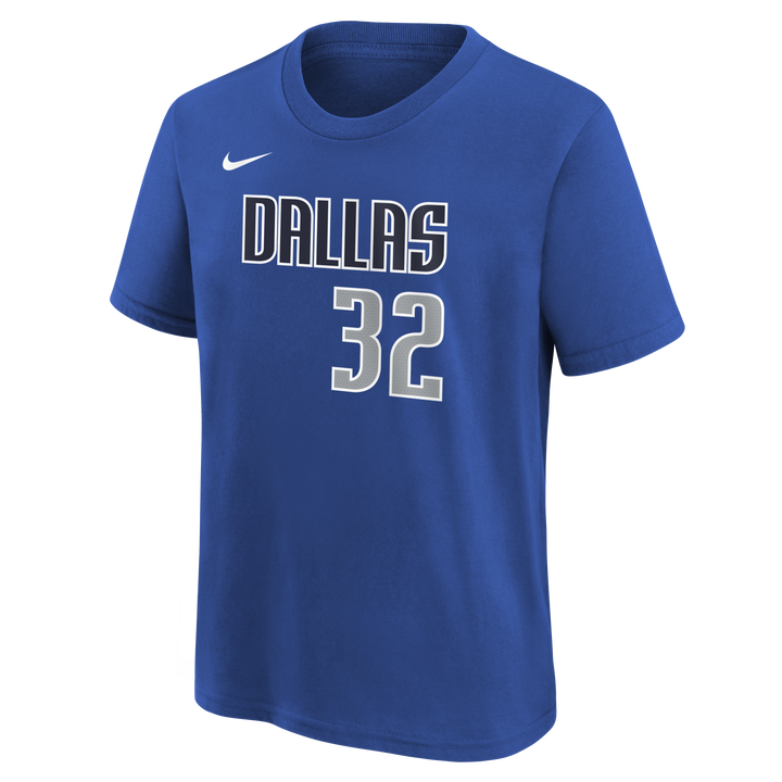 DALLAS MAVERICKS NIKE YOUTH ICON COOPER FLAGG NAME & NUMBER TEE