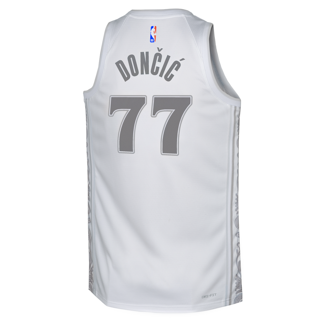 DALLAS MAVERICKS NIKE OUTERSTUFF CITY EDITION 2024-25 YOUTH LUKA DONČIĆ SWINGMAN JERSEY