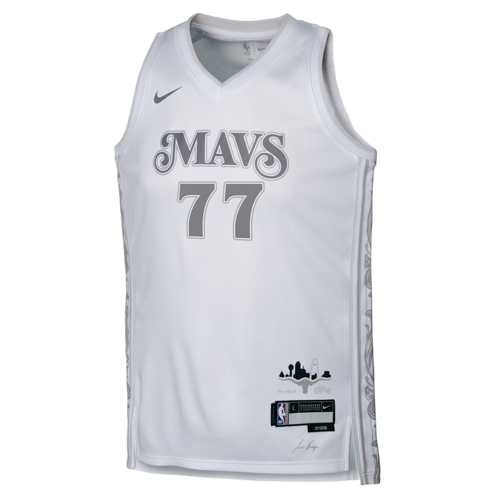 DALLAS MAVERICKS NIKE OUTERSTUFF CITY EDITION 2024-25 YOUTH LUKA DONČIĆ SWINGMAN JERSEY