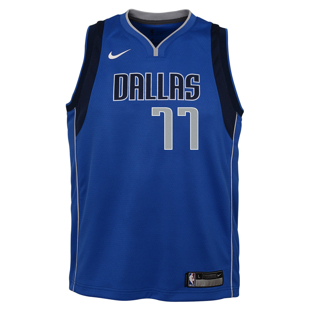 DALLAS MAVERICKS YOUTH DONČIĆ ICON SWINGMAN JERSEY